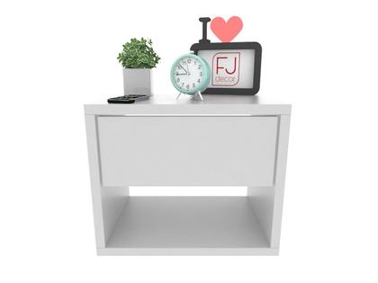 Imagem de MESA CABECEIRA MDF 30cm COM GAVETA TELESCÓPICA CS30