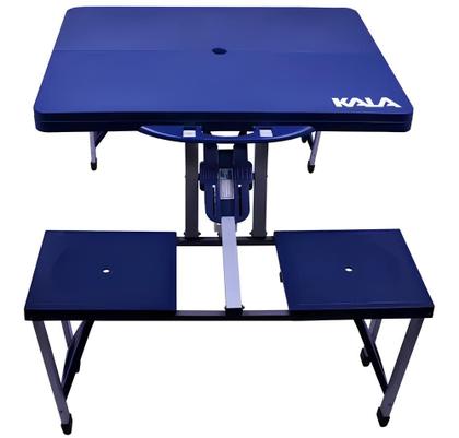 Mesa Camping Dobrável Alumínio Maleta Com 4 Banquetas Kala Imagem de Mesa Camping Dobrável Alumínio Maleta Com 4 Banquetas Kala