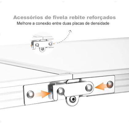 Imagem de Mesa Camping Dobrável Portátil Com 4 Banco Vira Maleta Praia