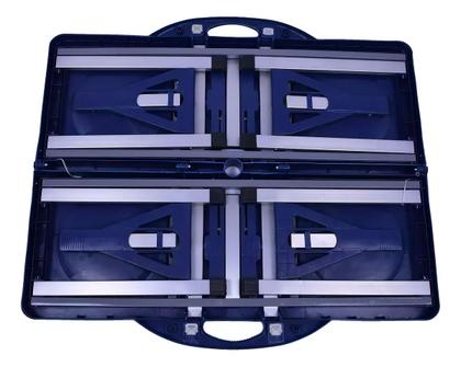 Imagem de Mesa Camping Dobrável Tipo Maleta com 4 Banquetas 84x64x68mm Kala