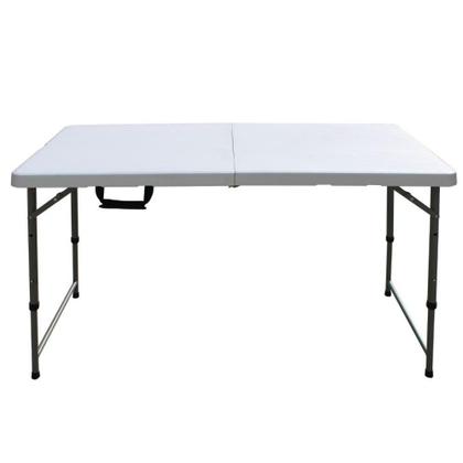 Mesa Camping Dobrável Vira Maleta 61 X 127CM IWMCD IMPORTWAY Imagem de Mesa Camping Dobrável Vira Maleta 61 X 127CM IWMCD IMPORTWAY