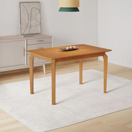 Imagem de Mesa Candian 120 X 0,80 sem Vidro Tampo Amadeirado