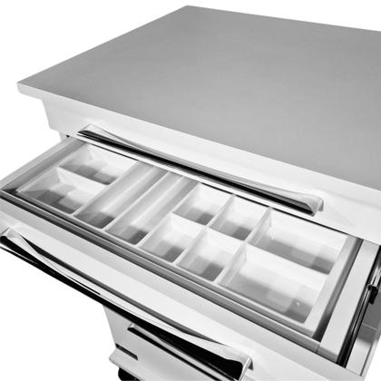 Imagem de Mesa/carrinho Odonto Médico Esteticista Podogia Mdf