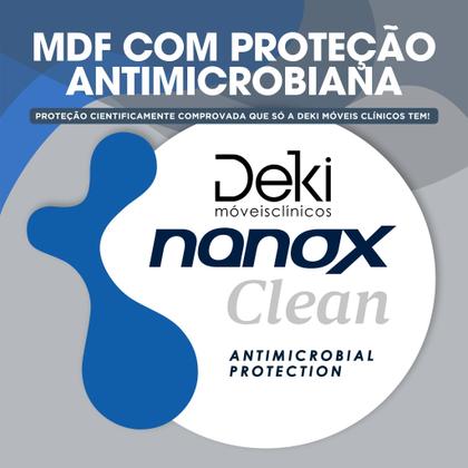 Imagem de Mesa/carrinho Odonto Médico Esteticista Podogia Mdf