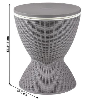 Imagem de Mesa Champanheira 3 Em 1 30L Com Tampa Elevada