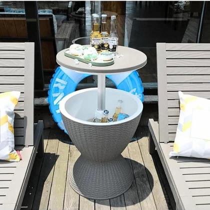 Imagem de Mesa Champanheira 3 Em 1 30L Com Tampa Elevada