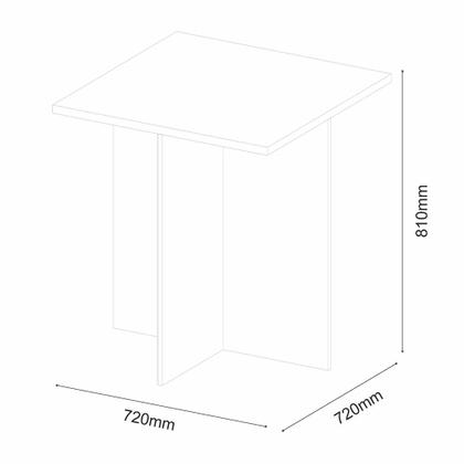 Imagem de Mesa Com 4 Banquetas Berlim Boreal/preto Fosco/pret - Móveis Arapongas