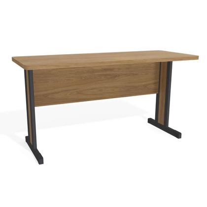 Imagem de Mesa com Gaveteiro Escritório Home Office 1,5m 2 Gavetas