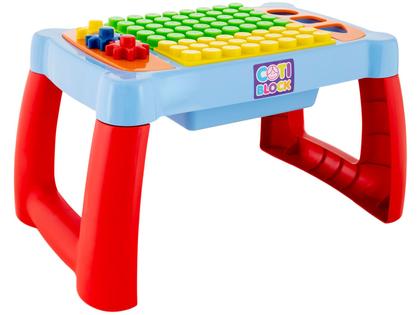 Imagem de Mesa com Peças de Encaixar Infantil Didática