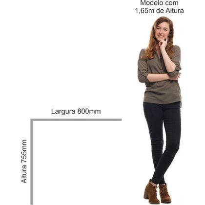 Imagem de Mesa Complementar Office Requinte+ 100% MDF