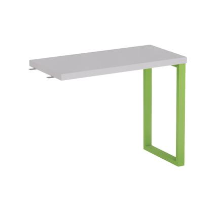 Imagem de Mesa Complemento Tubolar PE 40 Pandin 90 Cm Cinza e Verde