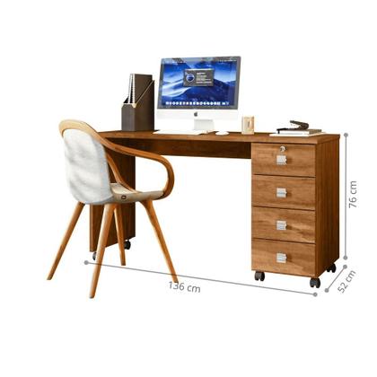 Imagem de Mesa computador Moldavia amendoa toque bp