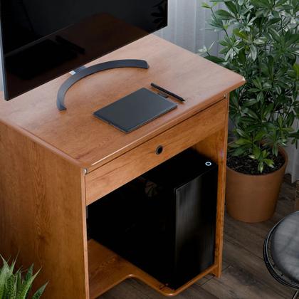 Imagem de Mesa Computador Prática com Gaveta 65x45cm EJ Móveis