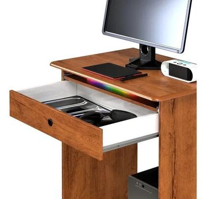 Imagem de Mesa Computador Prática com Gaveta 65x45cm EJ Móveis