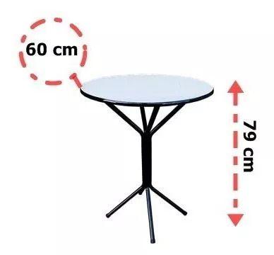 Imagem de Mesa Conj. Bistrô 03 Banquetas Baixa Pintada