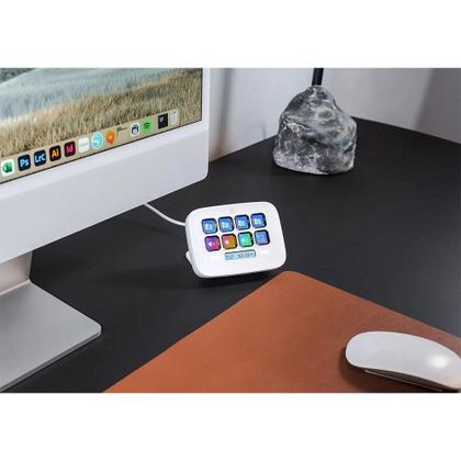 Imagem de Mesa controladora Streaming Elgato Stream Deck Neo, 8 teclas LCD, USB - 10GBJ9901