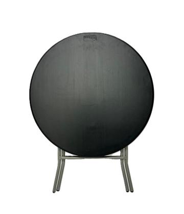 Imagem de Mesa Cor Preta Dobrável Redonda VGHome 80cm