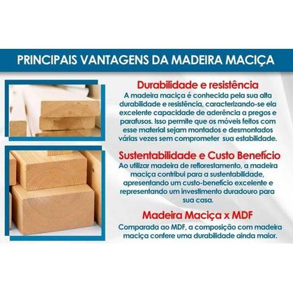 Imagem de Mesa Cozinha Havana c/ Tampo Madeirado c/ Vidro Canto Curvo 120x80cm e 4 Cadeiras Dakota Madeira Maciça Naturale/Off White - Capuccino/Suede Marrom-Ru