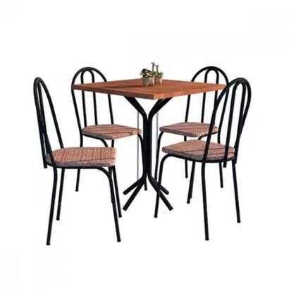 Imagem de Mesa Dalia 4 Cadeiras com Tampo Artefamol
