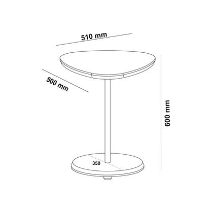 Imagem de Mesa de Apoio Bel Alta Menta Artely
