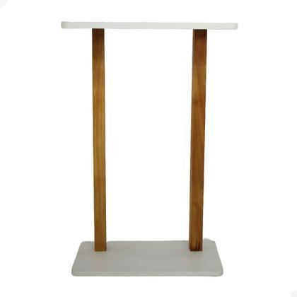 Imagem de Mesa de Apoio Lateral Encaixe Sofa Cama 73x45x35