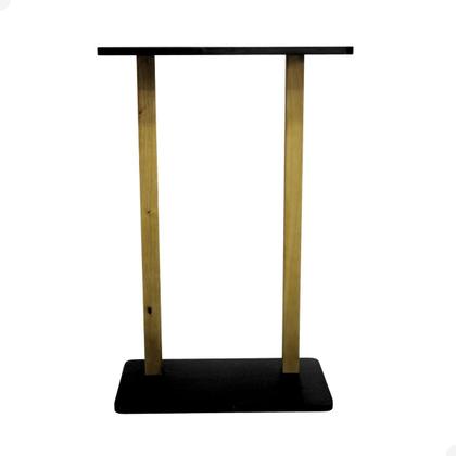 Imagem de Mesa de Apoio Lateral Encaixe Sofa Cama 73x45x35