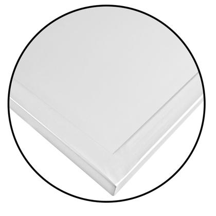 Imagem de Mesa de Apoio Lateral para Sofá Belfast Branco e Branco