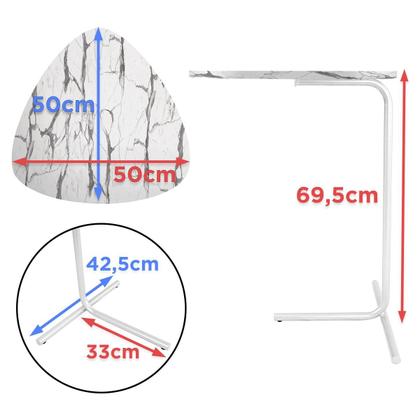 Imagem de Mesa De Apoio Para Sofá Mesa Lateral para Sala Sterling
