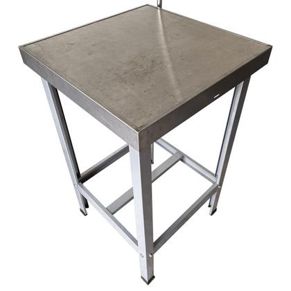 Imagem de Mesa de Banho e Tosa Inox  AlcaPet 55X55cm APIS-11P