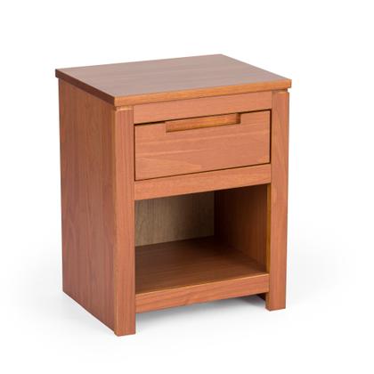 Imagem de Mesa de Cabeceira 1 Gaveta 1 Nicho Madeira Maciça Madma