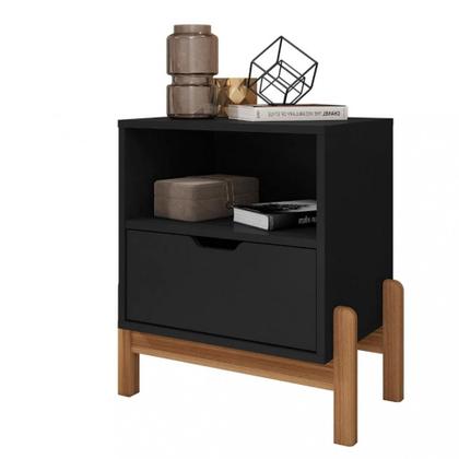 Imagem de Mesa de Cabeceira 1 Gaveta Antares Casa D