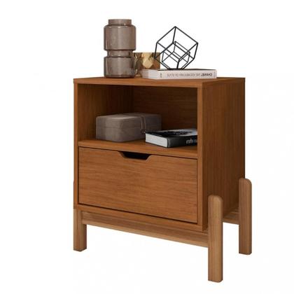 Imagem de Mesa de Cabeceira 1 Gaveta Antares Casa D