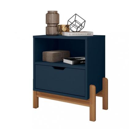 Imagem de Mesa de Cabeceira 1 Gaveta Antares Casa D