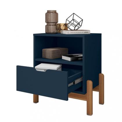 Imagem de Mesa de Cabeceira 1 Gaveta Antares Casa D