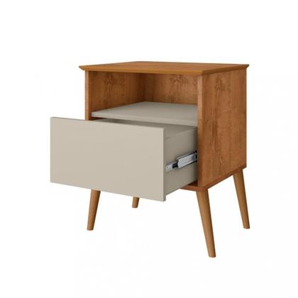 Imagem de Mesa de Cabeceira 1 Gaveta Cancun Bechara
