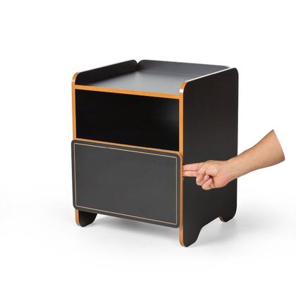 Imagem de Mesa de Cabeceira 1 Gaveta - Cindy 45cm x 45cm x 58cm