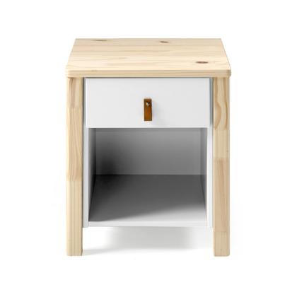 Imagem de Mesa de Cabeceira 1 Gaveta Íris CabeCasa MadeiraOriginals