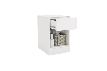 Imagem de Mesa De Cabeceira 1 Gaveta Kappesberg Adapt Branco