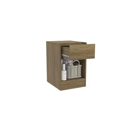 Imagem de Mesa de Cabeceira 1 Gaveta Kappesberg Adapt Nogueira