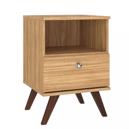Imagem de Mesa de Cabeceira 1 Gaveta Retro Movelbento