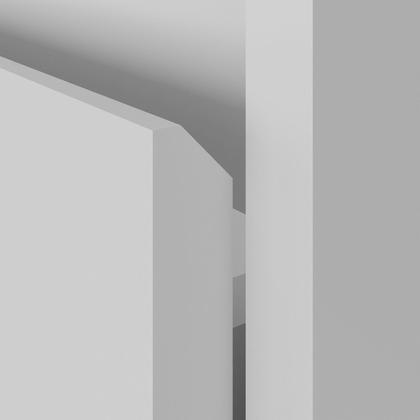 Imagem de Mesa de Cabeceira 2 Gavetas 1 Nicho 100% MDF Gales