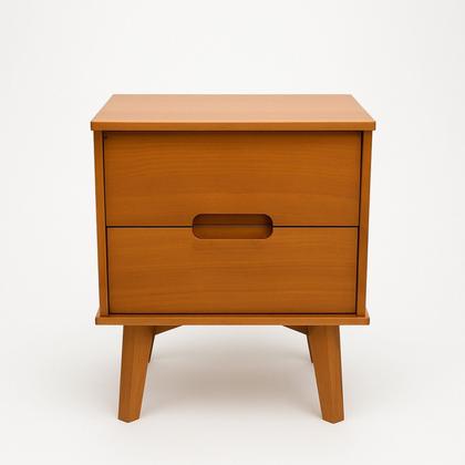 Imagem de Mesa de Cabeceira 2 Gavetas 59,7x50cm Alana