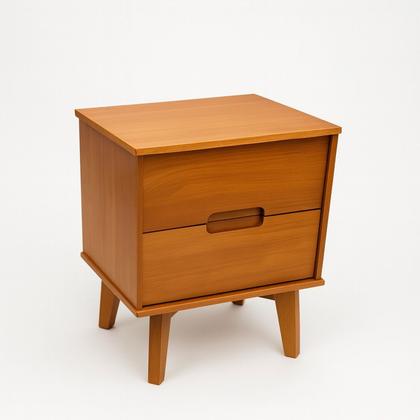 Imagem de Mesa de Cabeceira 2 Gavetas 59,7x50cm Alana