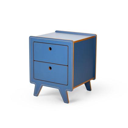 Imagem de Mesa de Cabeceira 2 Gavetas - Janis 48cm x 45cm x 58cm