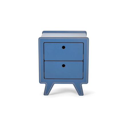 Imagem de Mesa de Cabeceira 2 Gavetas - Janis 48cm x 45cm x 58cm