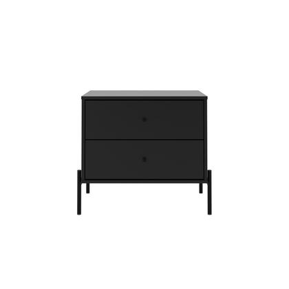 Imagem de Mesa de Cabeceira 2 Gavetas Jasper 64 Cm