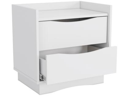 Imagem de Mesa de Cabeceira 2 Gavetas Kansas Kappesberg