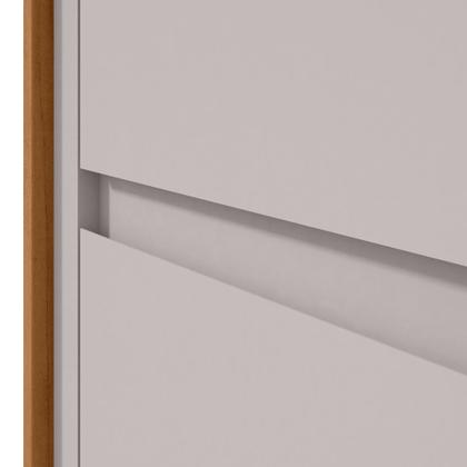 Imagem de Mesa de Cabeceira 2 Gavetas Loop - Lopas