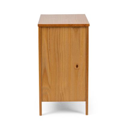 Imagem de Mesa de Cabeceira 2 Gavetas Madeira Maciça Frank