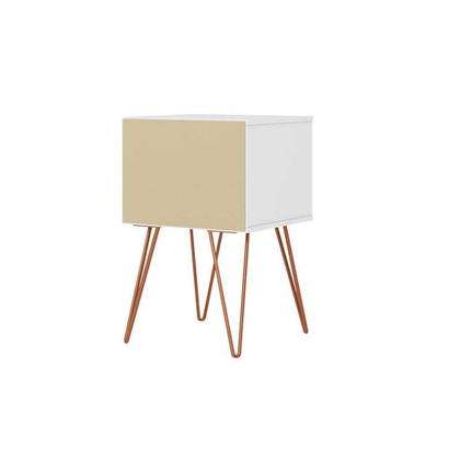 Imagem de Mesa de Cabeceira 2 Gavetas Retro Bled